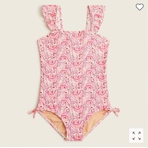 Crewcuts girls ruffle one piece (NWT)